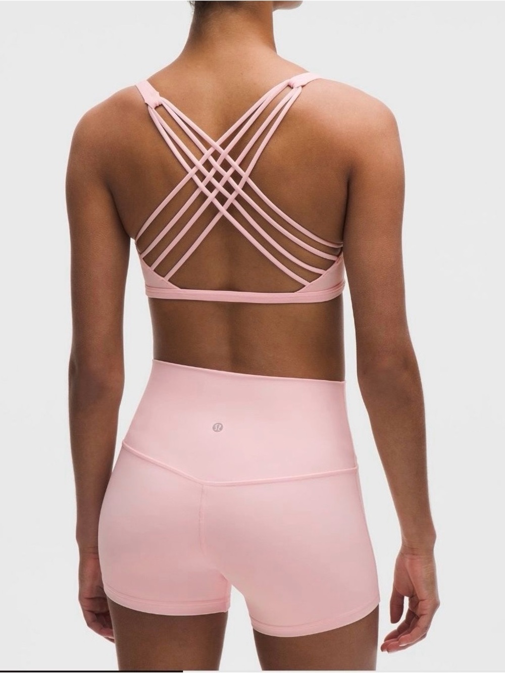 lululemon athletica Pink Strappy Sports Bra - Picture 3 of 4